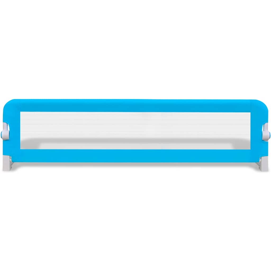 VidaXL Bedhekje peuter 150x42 cm blauw