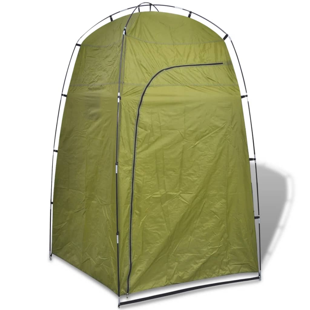 VidaXL Douche- wc- omkleedtent groen