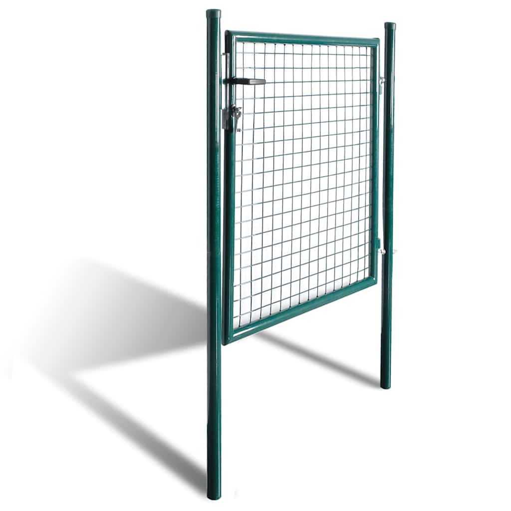 VidaXL Enkele deur 100x100 cm gepoedercoat staal