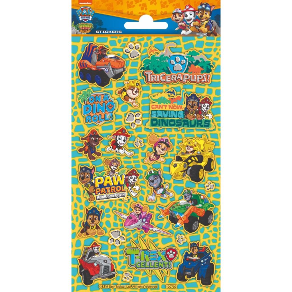 Totum Stickervel paw patrol