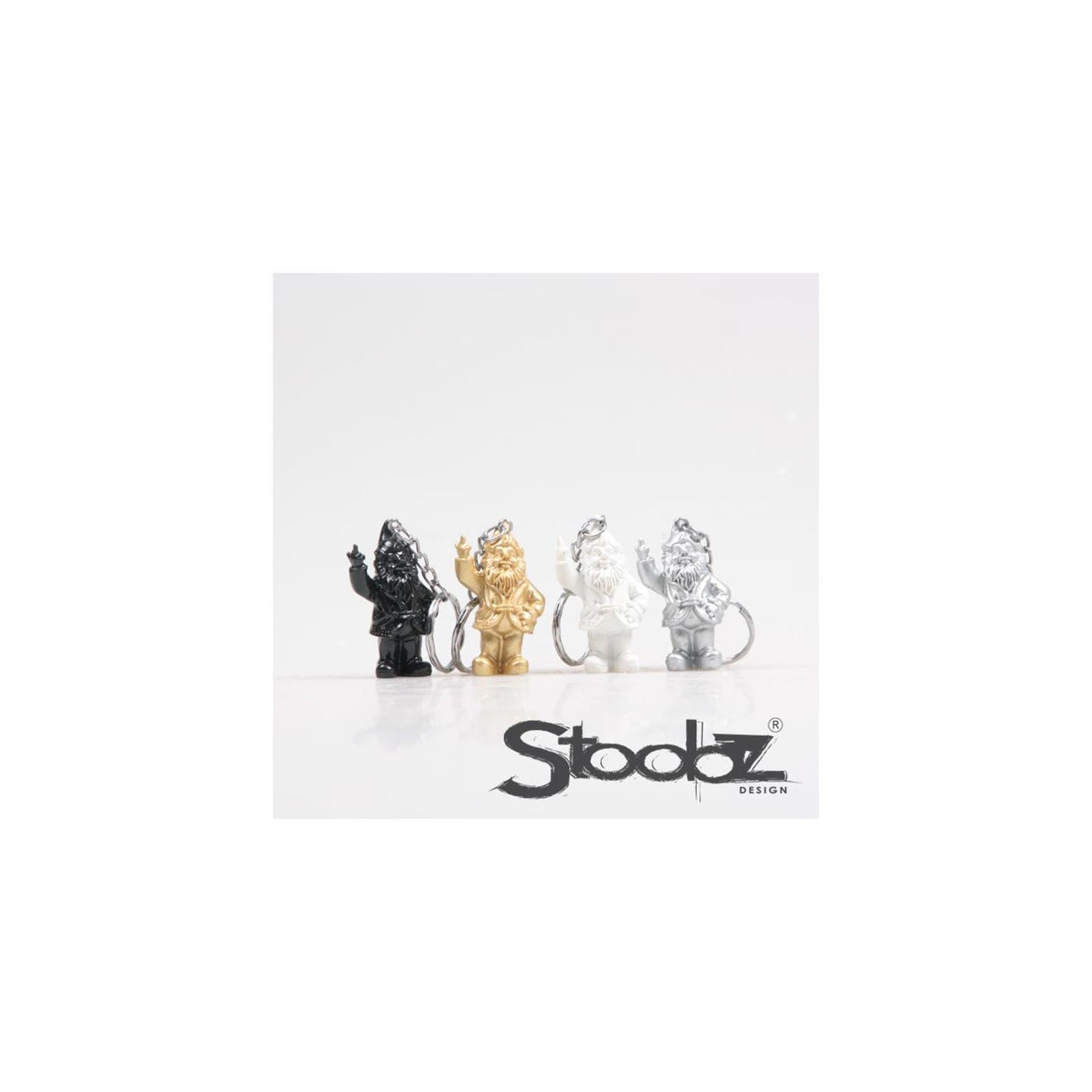 Stoobz Design Stoobz f*ck you sleutelhanger 9cm