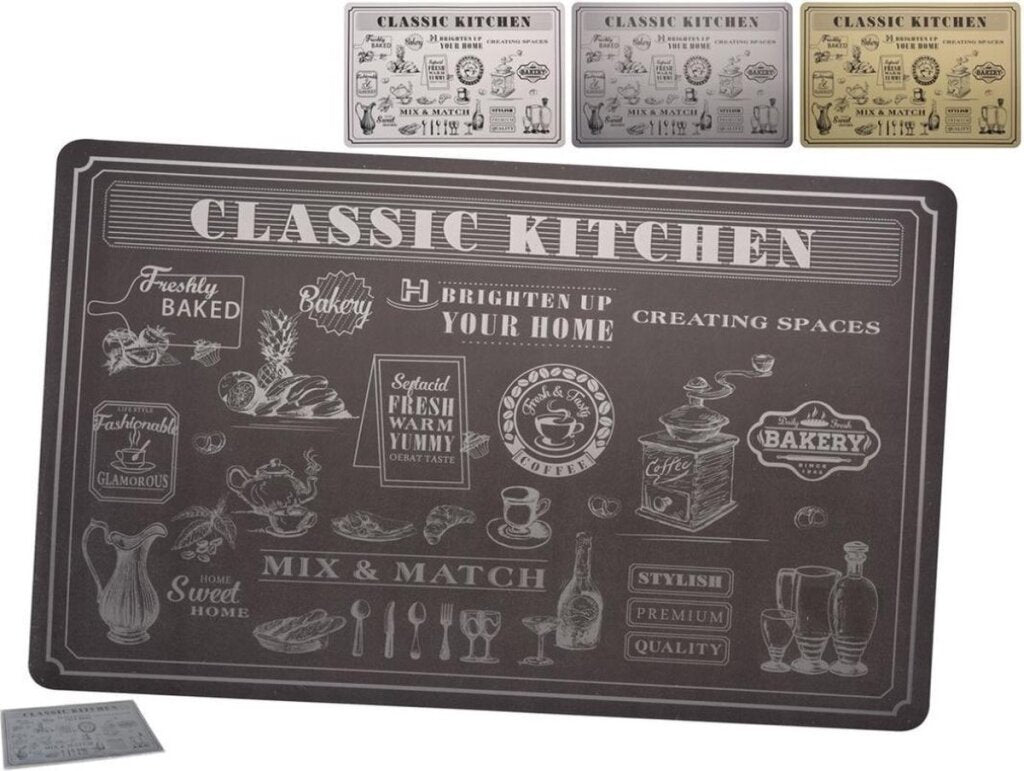Diversen Placemat indivd 43x28 verschillende uitvoeringe