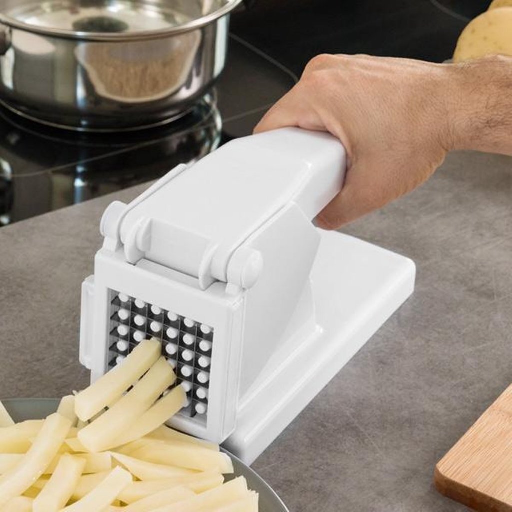 Excellent Houseware aardappelsnijder wit