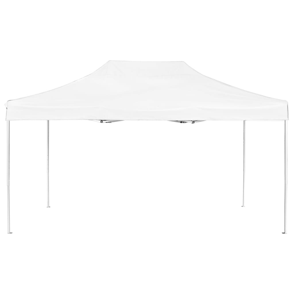 VidaXL Partytent professioneel inklapbaar 4,5x3 m aluminium wit