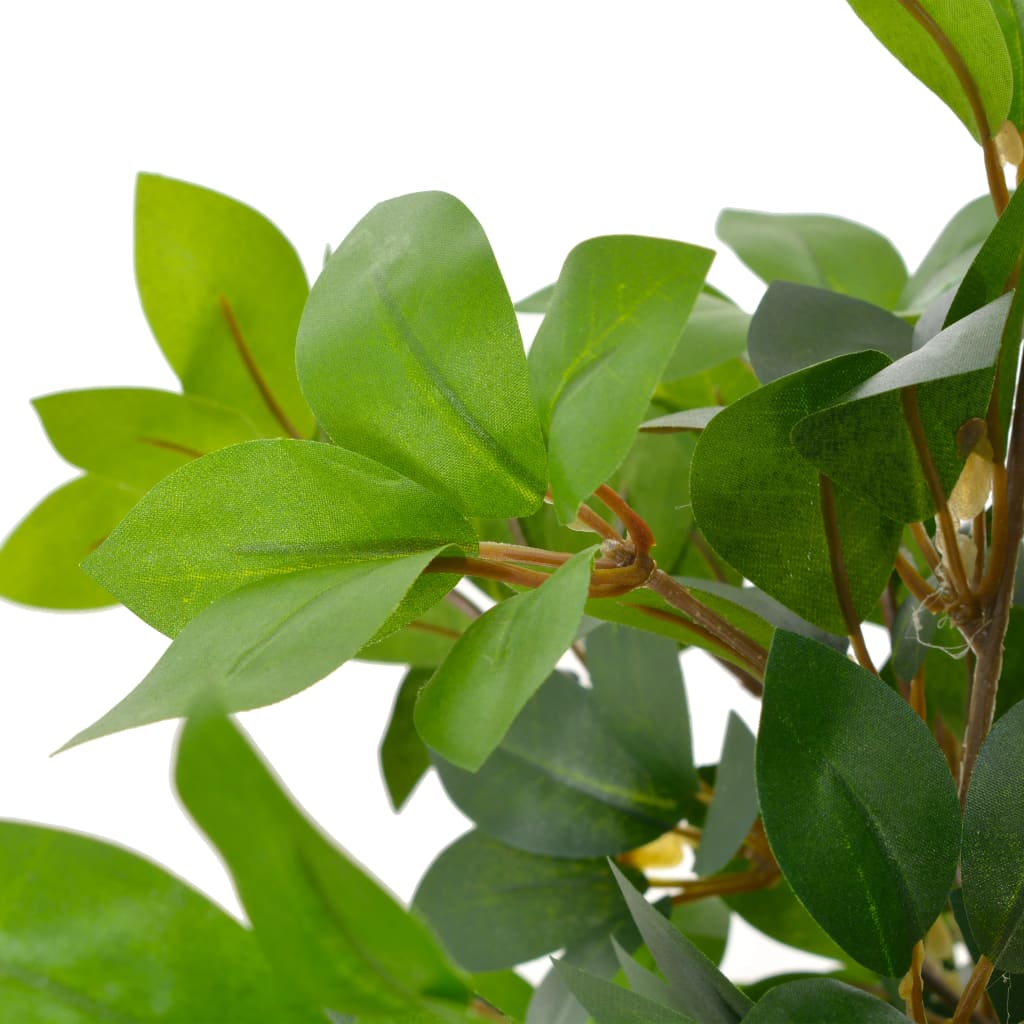VidaXL Kunstplant met pot laurierboom 120 cm groen