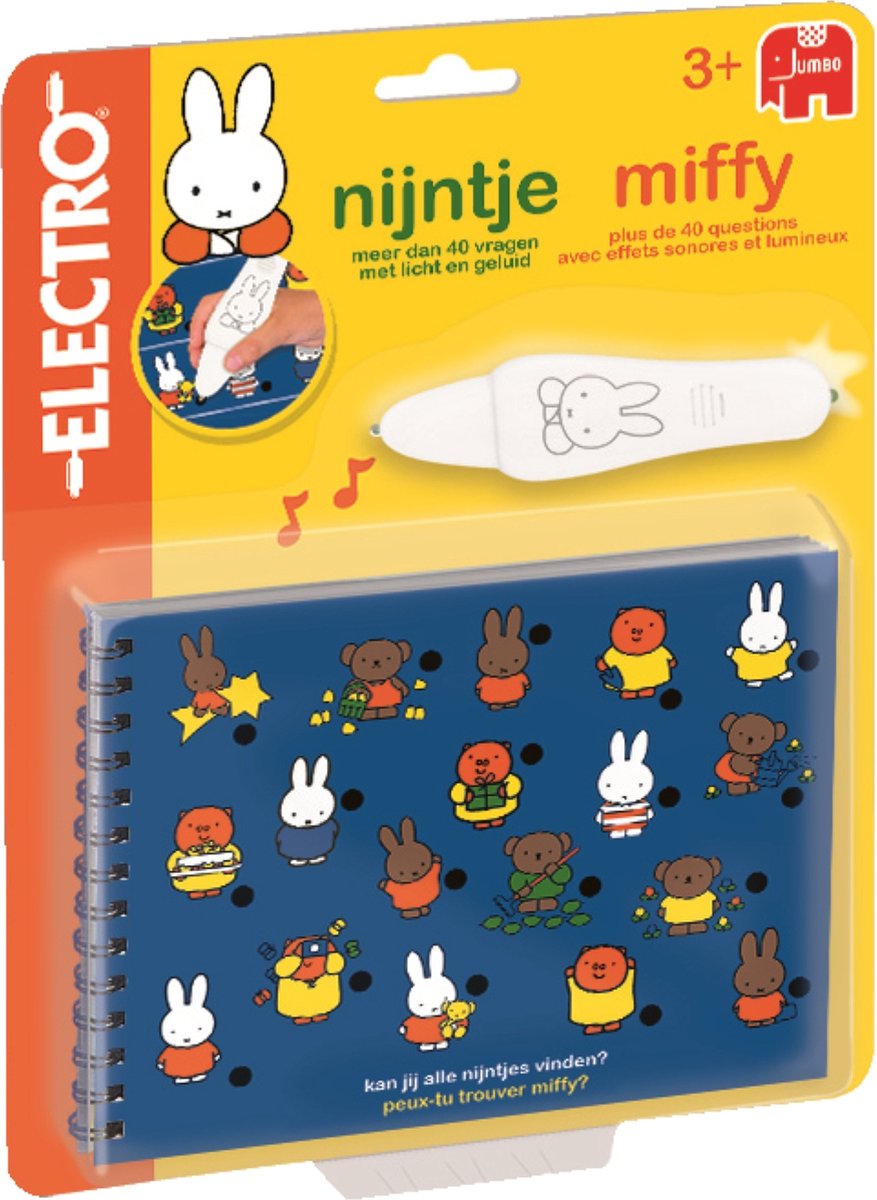 Electro Jumbo - wonderpen - nijntje - educatief spel - handig meeneemboekje - vanaf 3 jaar