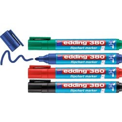 Flipovermarker Edding 380 ultra 1,5-3mm assorti rond waterbasis milieukeurmerk