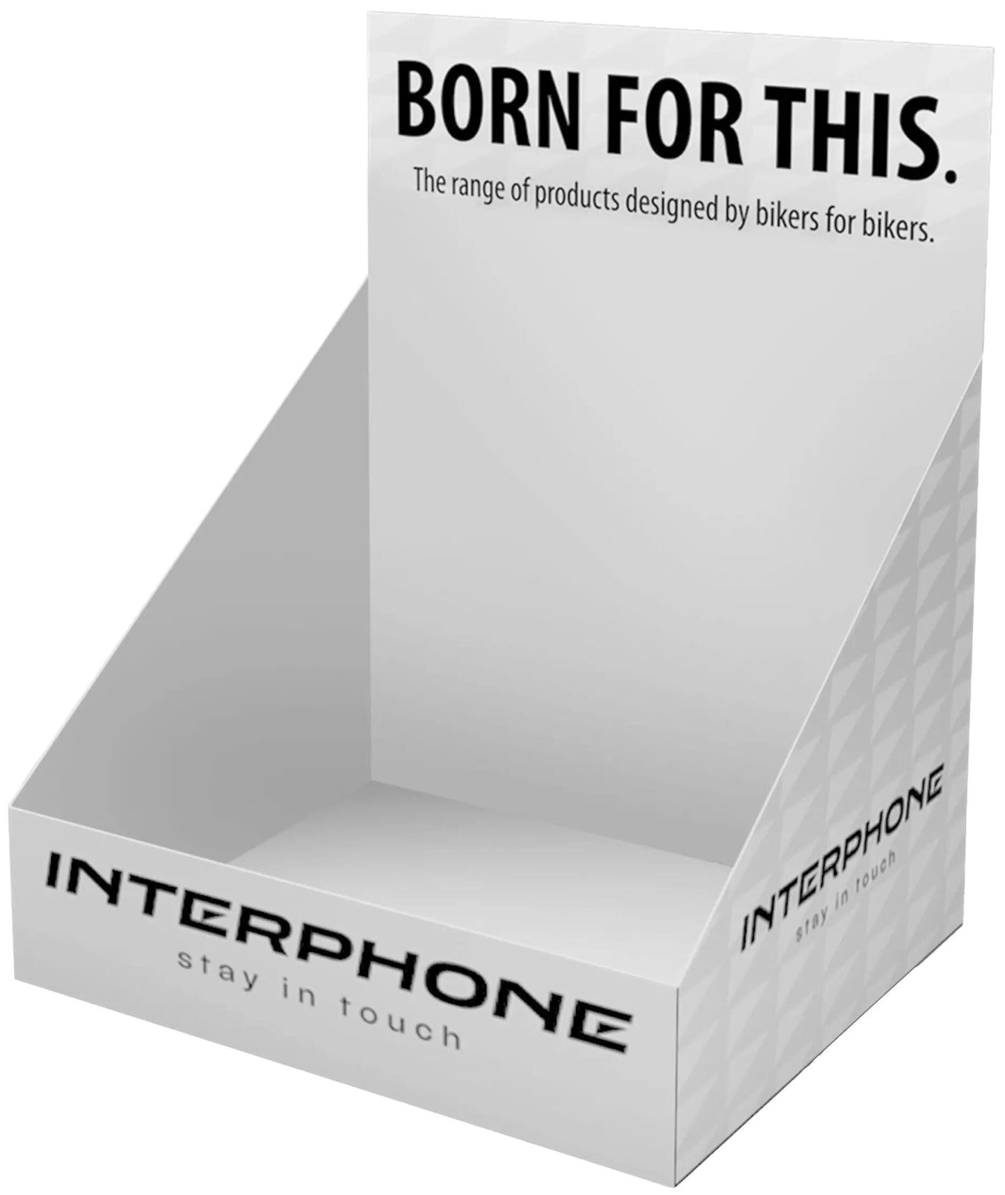 INTERPHONE verkaufsdisplay display cardboard display com.sys