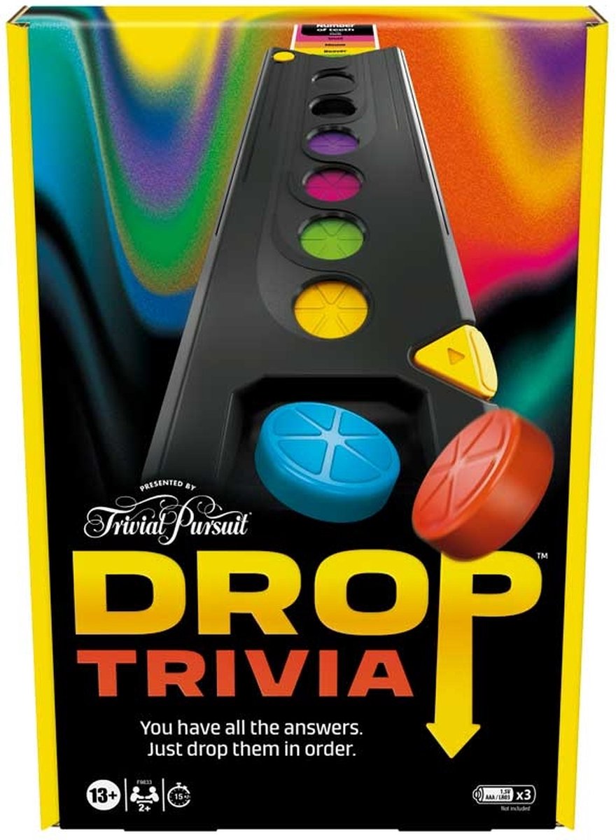 Hasbro Drop trivia.