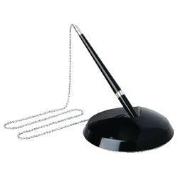 Baliepen Fellowes ketting voetstuk antislip zwart blauw