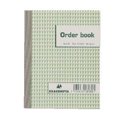 Exacompta Orderboek 3132x 10x13,5 onbedrukt gelijnd tweevoud zelfkopiërend nl fr