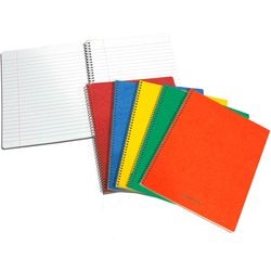 Spiraalschrift papier 60g m2 21x29,7cm gelinieerd 60vel