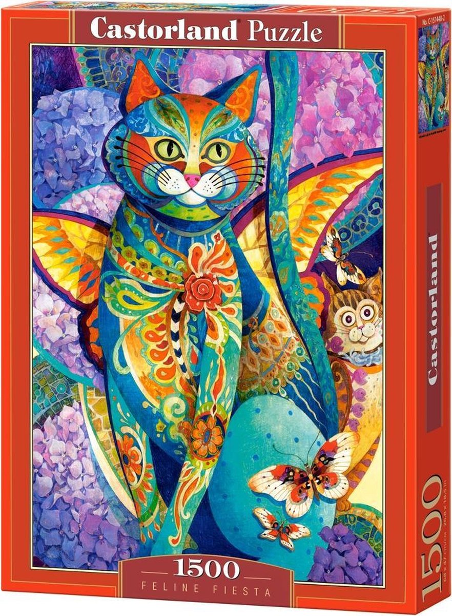 Castorland Feline fiesta - 1500 stukjes