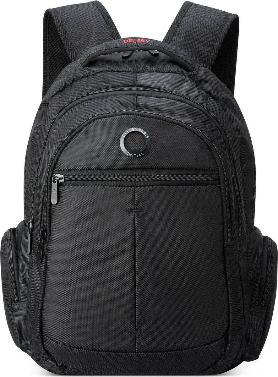 DELSEY element backpack flier – 24 liter – laptoprugzak 15,6 inch – smart-sleeve – black
