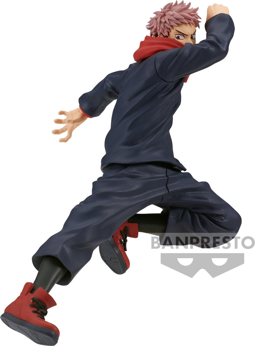Banpresto Jujutsu kaisen yuji itadori figure jufutsnunowaza 11cm