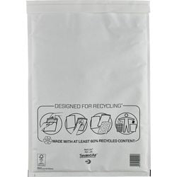 Luchtkussenenveloppen Mail lite wit 79 g m² 50 stuks