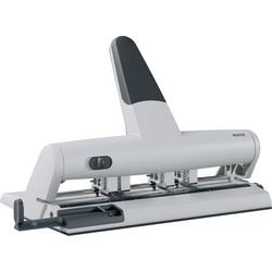 Leitz 4-gaats perforator akto 5114 zilver antraciet