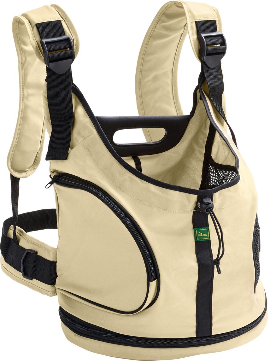 Hunter rugzak kangaroo - beige - 30 x 20 x 30 cm
