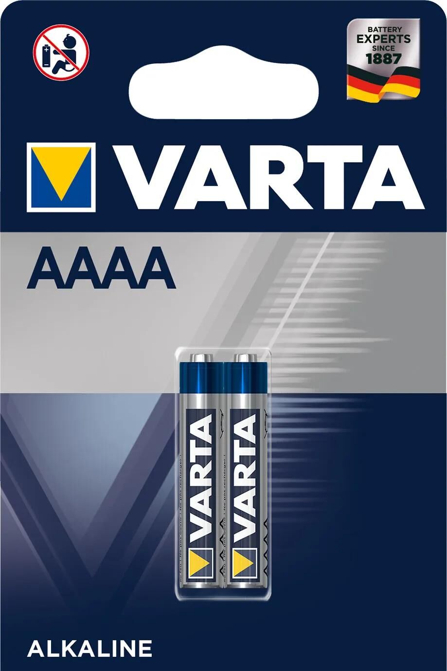 VARTA batterie professional electronics battery aaaa 2er-sb professional