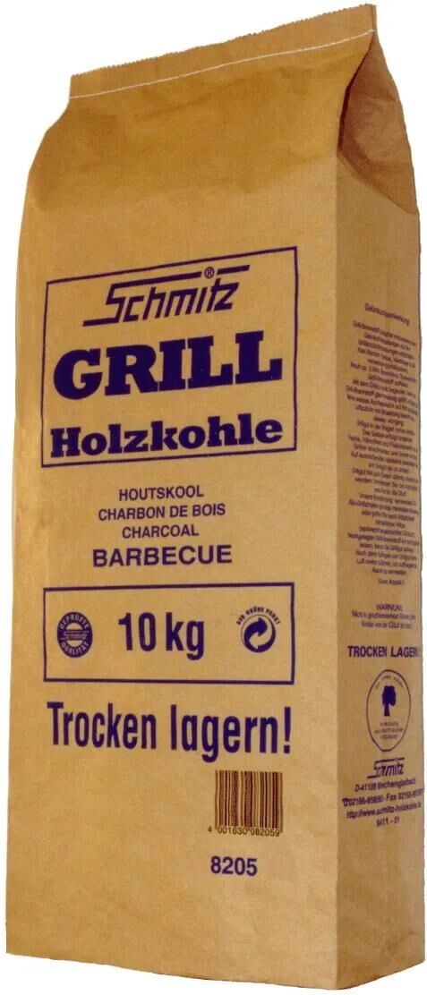 Schmitz grillholzkohle barbecue charcoal 10 kg barbecue