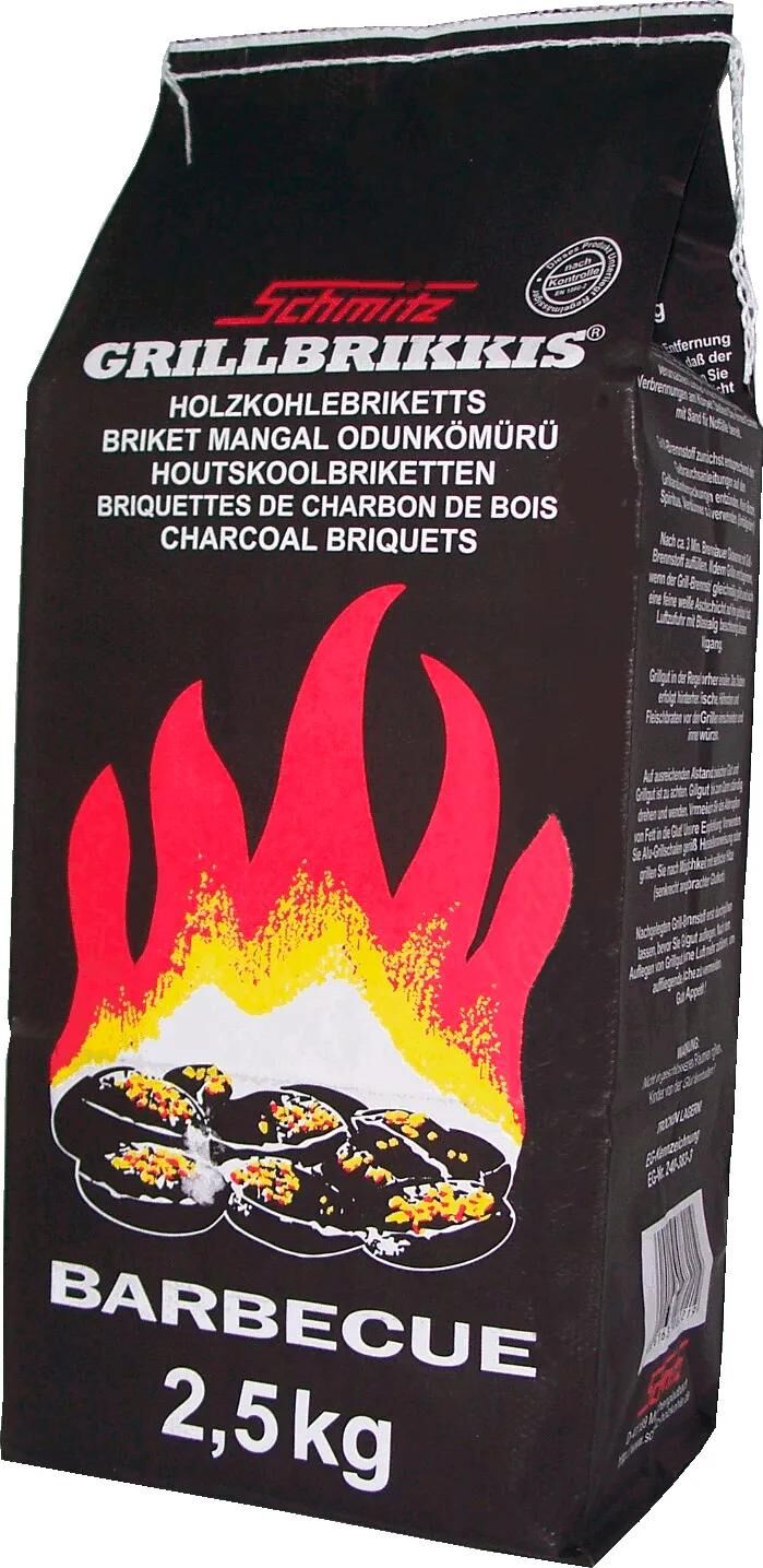 Schmitz grillbriketts grillbrikkis grill briquettes 2.5 kg
