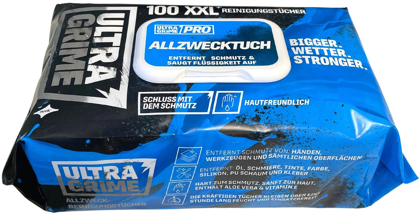 UltraGrime reinigungstuch pro allzwecktuch all-purpose cloth ultragr pro, 1pk. a 100pcs.
