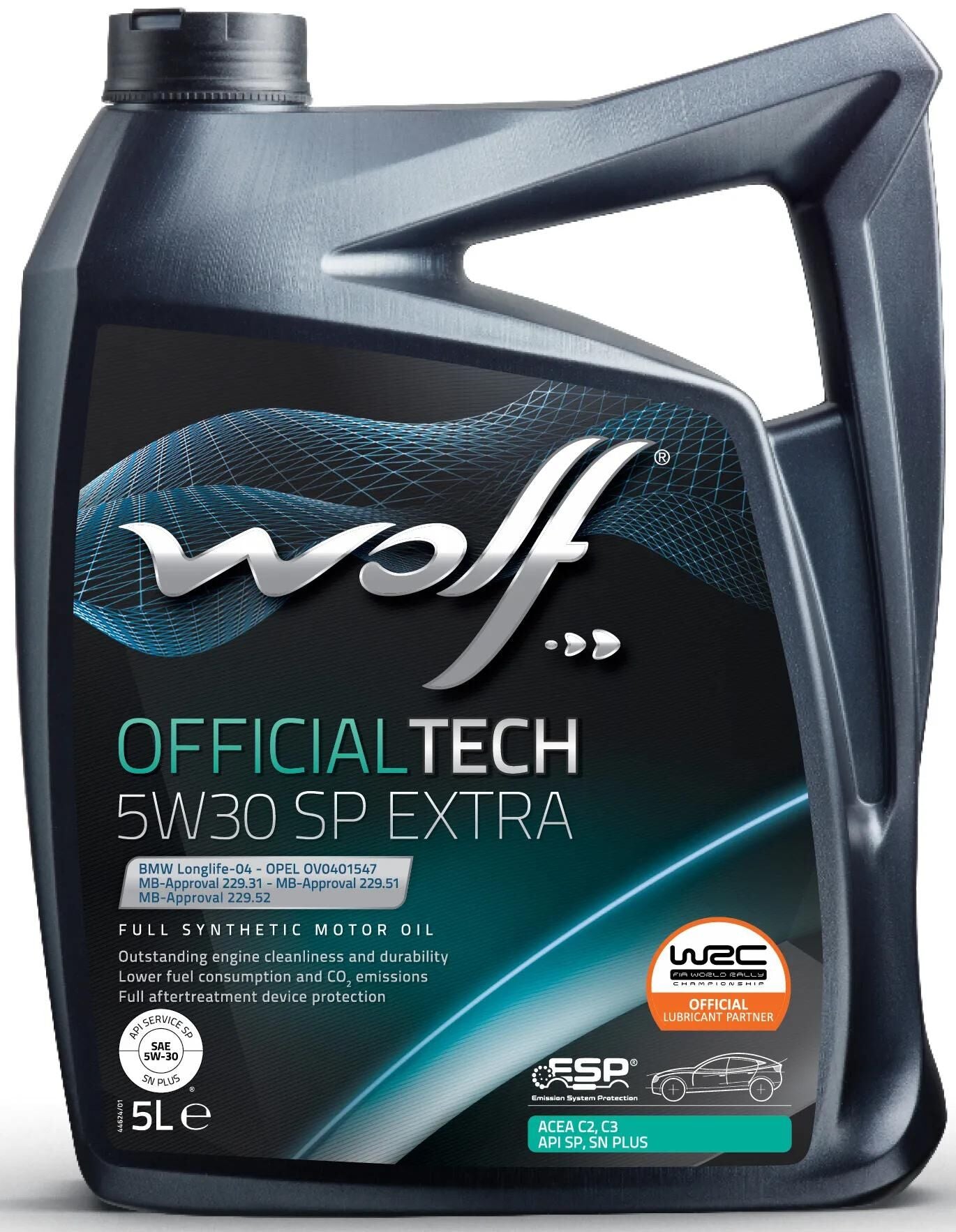 Wolf motoröl officialtech sp-extra motoroil 5w30 5l off.tech sp extra
