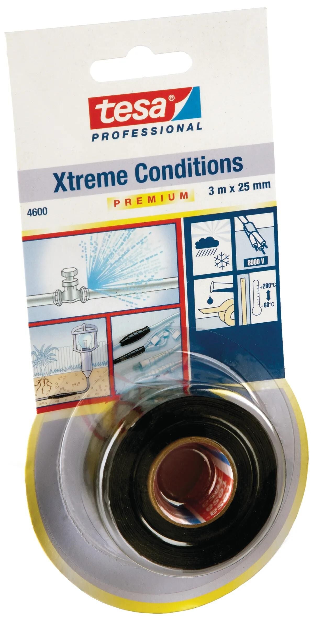 Tesa reparaturband xtreme conditions self-amalgamating adhesiv xtreme 04600