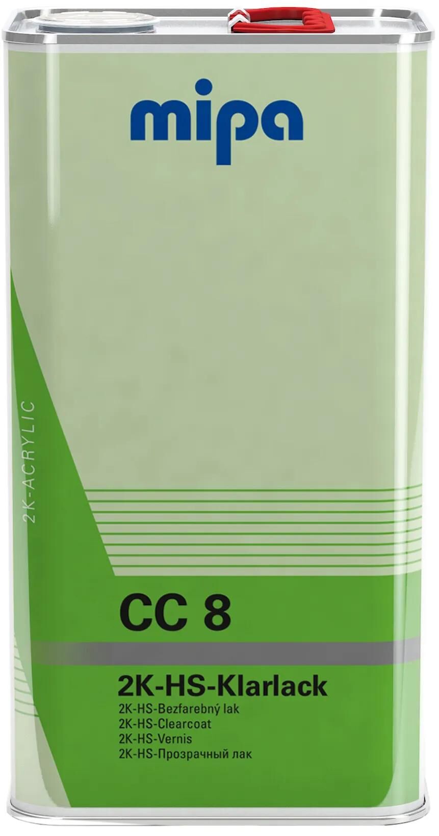 Mipa klarlack cc 8 clear paint cc8 5 ltr.