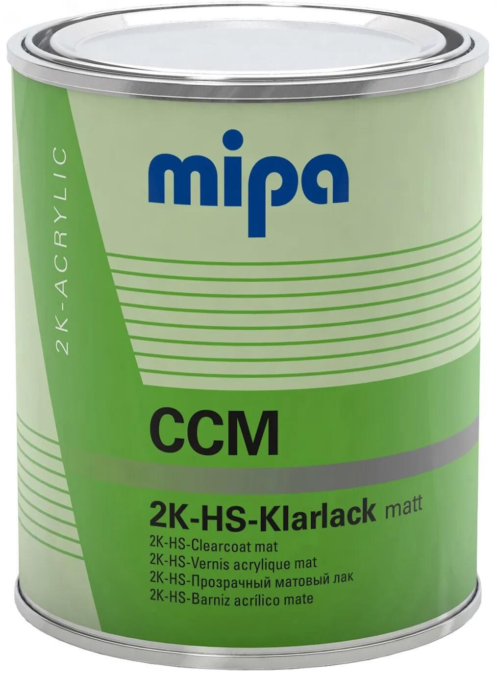 Mipa klarlack ccm ds.2k-hs clear paint matt clear paint 1l