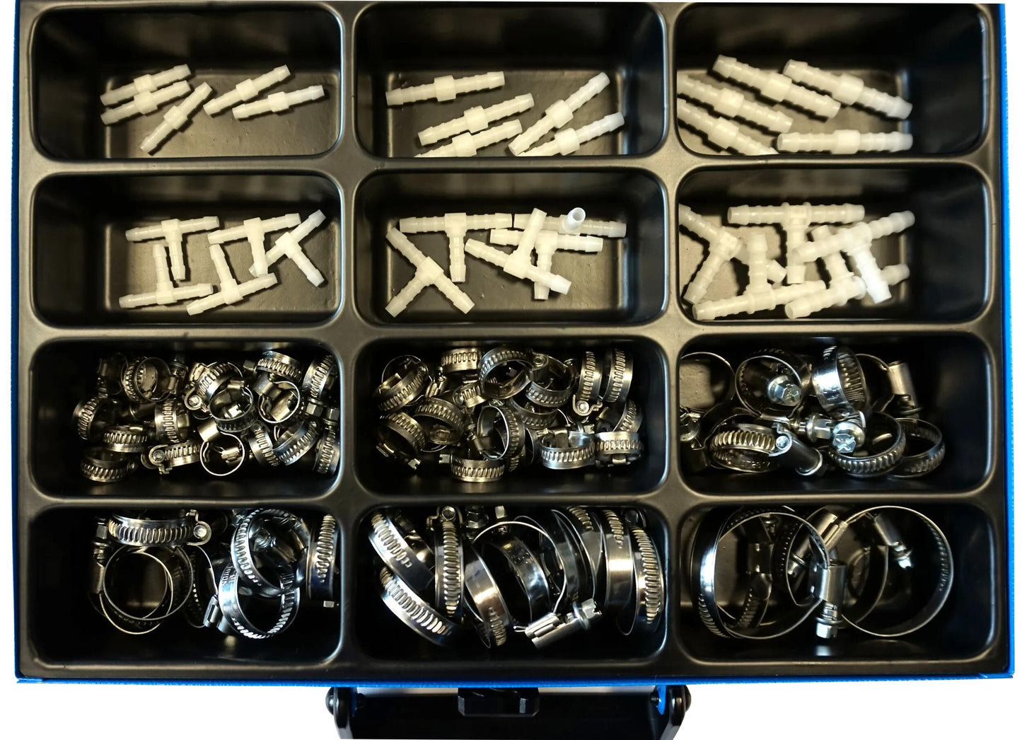 Dresselhaus schlauchschellensortiment sort. clamps+connectors