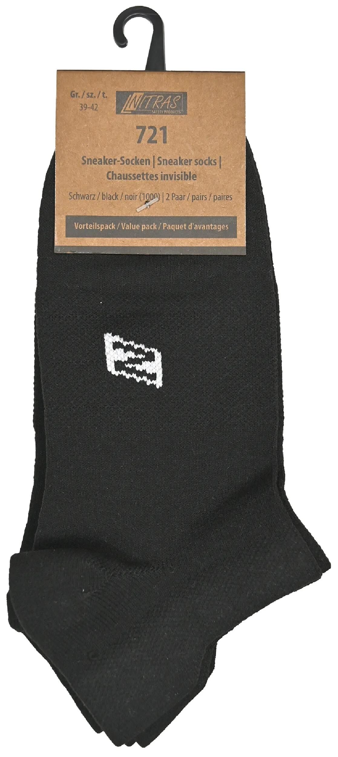 NITRAS SAFETY socken sneaker sneaker-sock.sw gr.35-38 nitras 1pk with 2 pairs