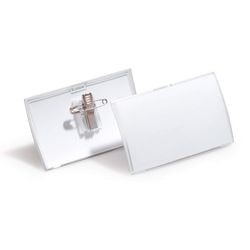 Badges combiklem clickfold Durable 8214 PP 90x54mm 25stuks