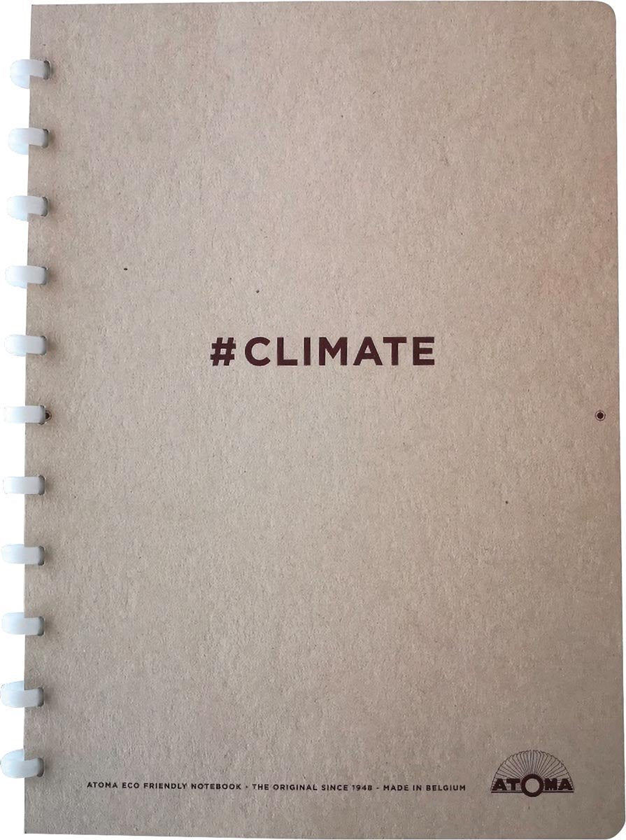Atoma climate schrift, ft a5, 144 bladzijden, gelijnd 10 stuks