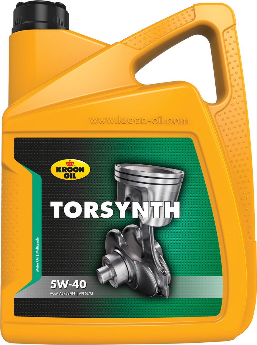 Kroon-Oil Motorolie torsynth 5w40 5 liter