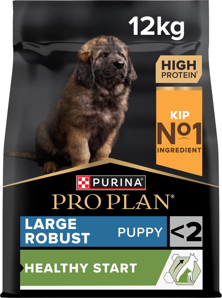 Pro Plan Purina large robust puppy - hondenvoer - kip - 12 kg