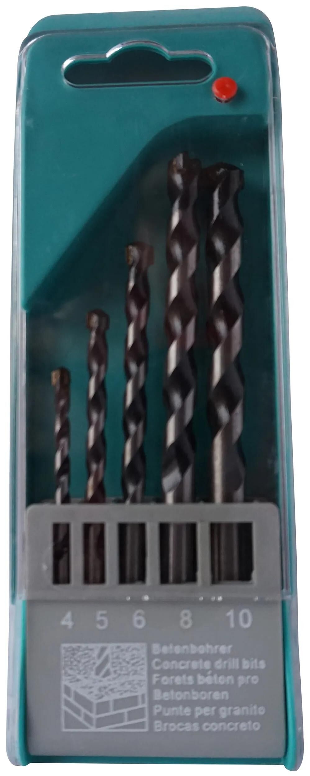 PRO spiralbohrersatz 2055 concrete twist drill set 5tlg.