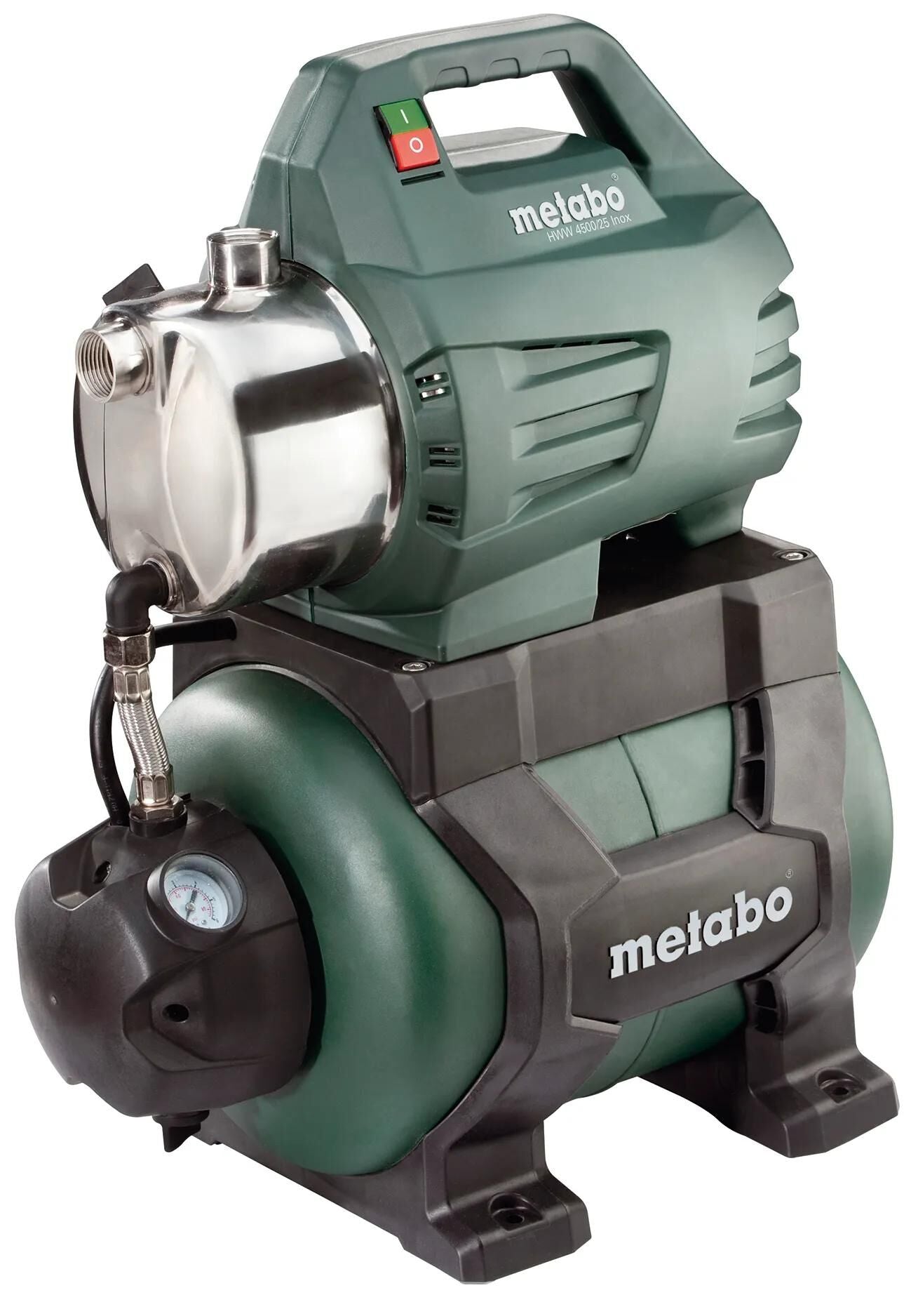 Metabo hauswasserwerk hww 4500 25 inox domestic waterworks hww4500 25 inox