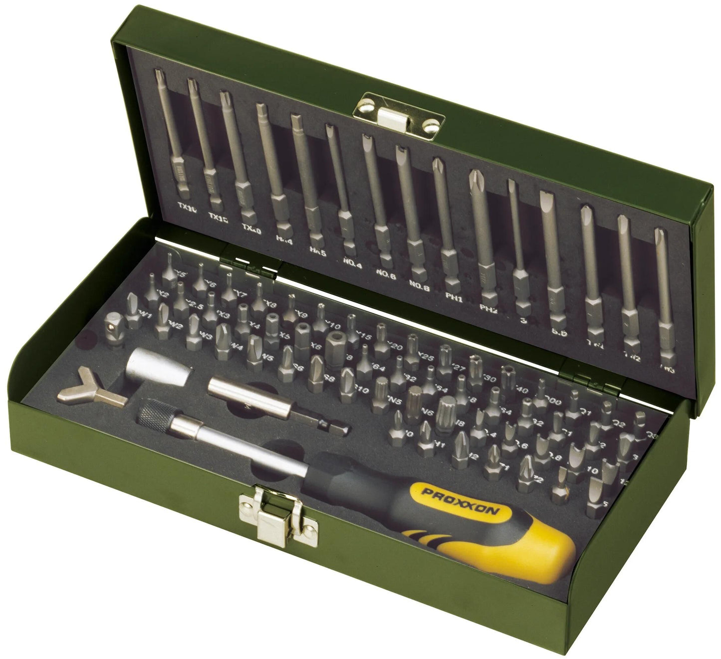 PROXXON bitsatz 1 4 special bit set 75-t