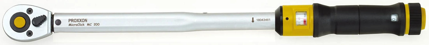 PROXXON drehmomentschlüssel microclick mc200 torque wrench 200s