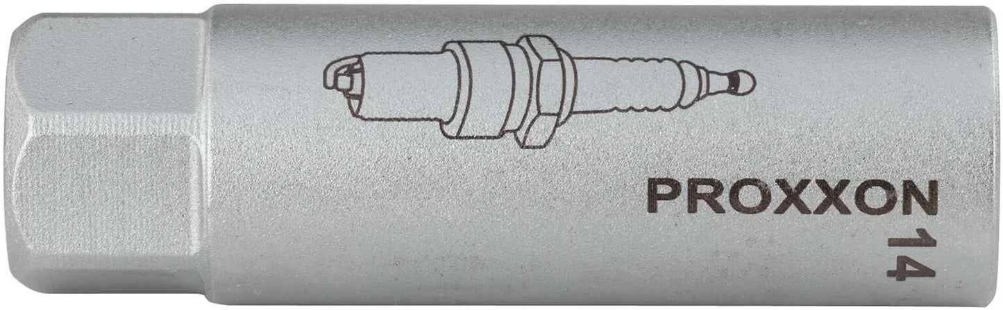 PROXXON zündkerzen-steckschlüsseleinsatz 3 8 candle insert 14 mm 64 mm long