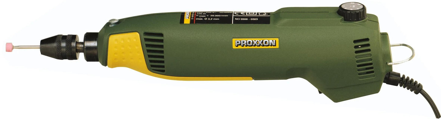 PROXXON bohrschleifer-set fbs 240 e fine drill grinder incl. 43 tools