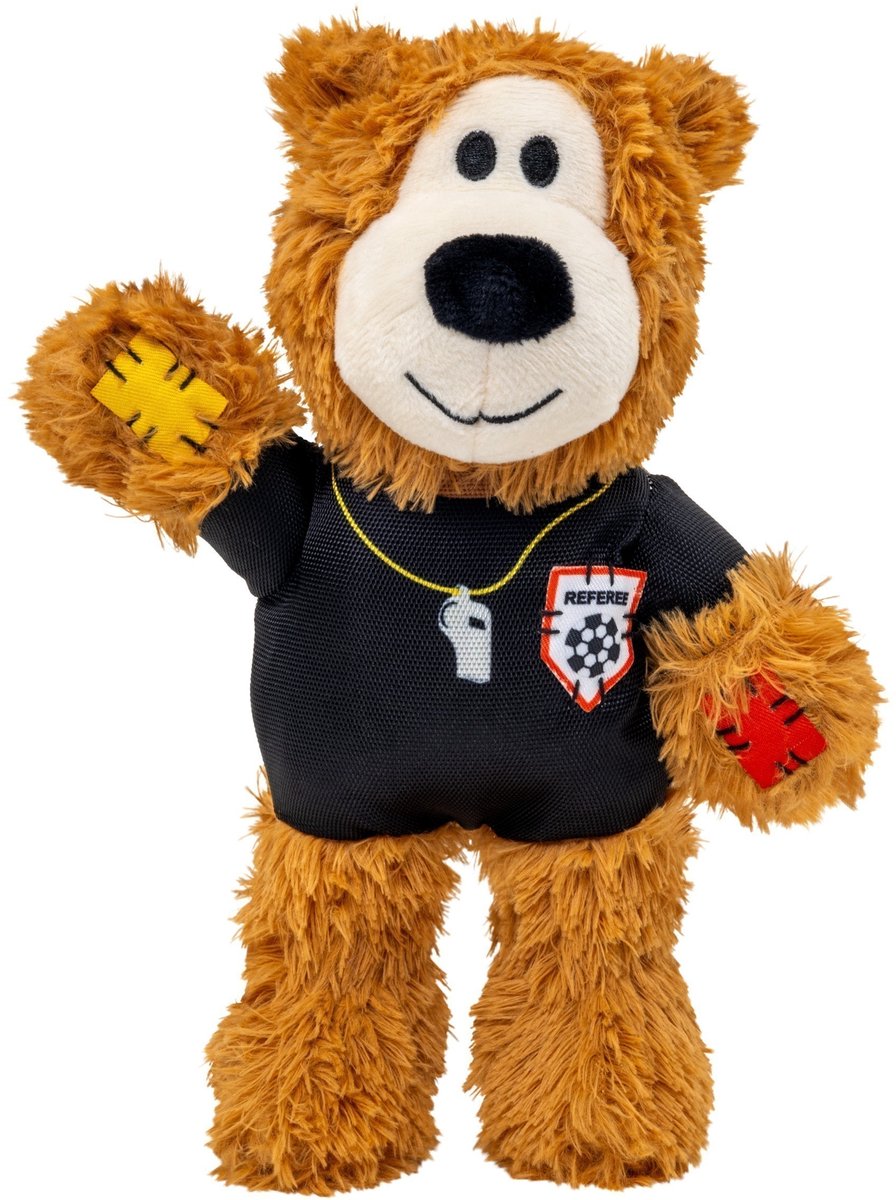 KONG wild knots - sport bear - scheidsrechter - 14,5x8,5x21,5 cm