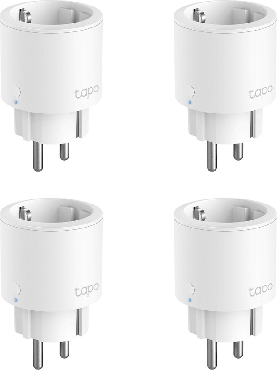 TP-Link Tapo p115 -slimme stekker 4 pak - smart plug - wifi stopcontact - energiebewaking - mini