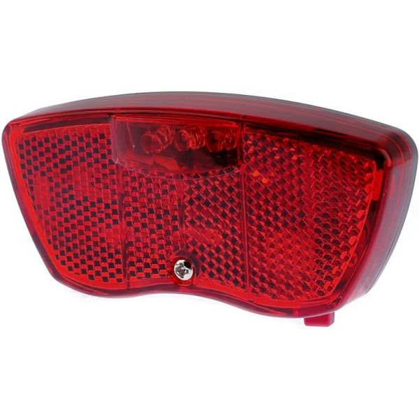 Ikzi Dragerachterlicht junior 3x led - rood - werkplaatsverpakking