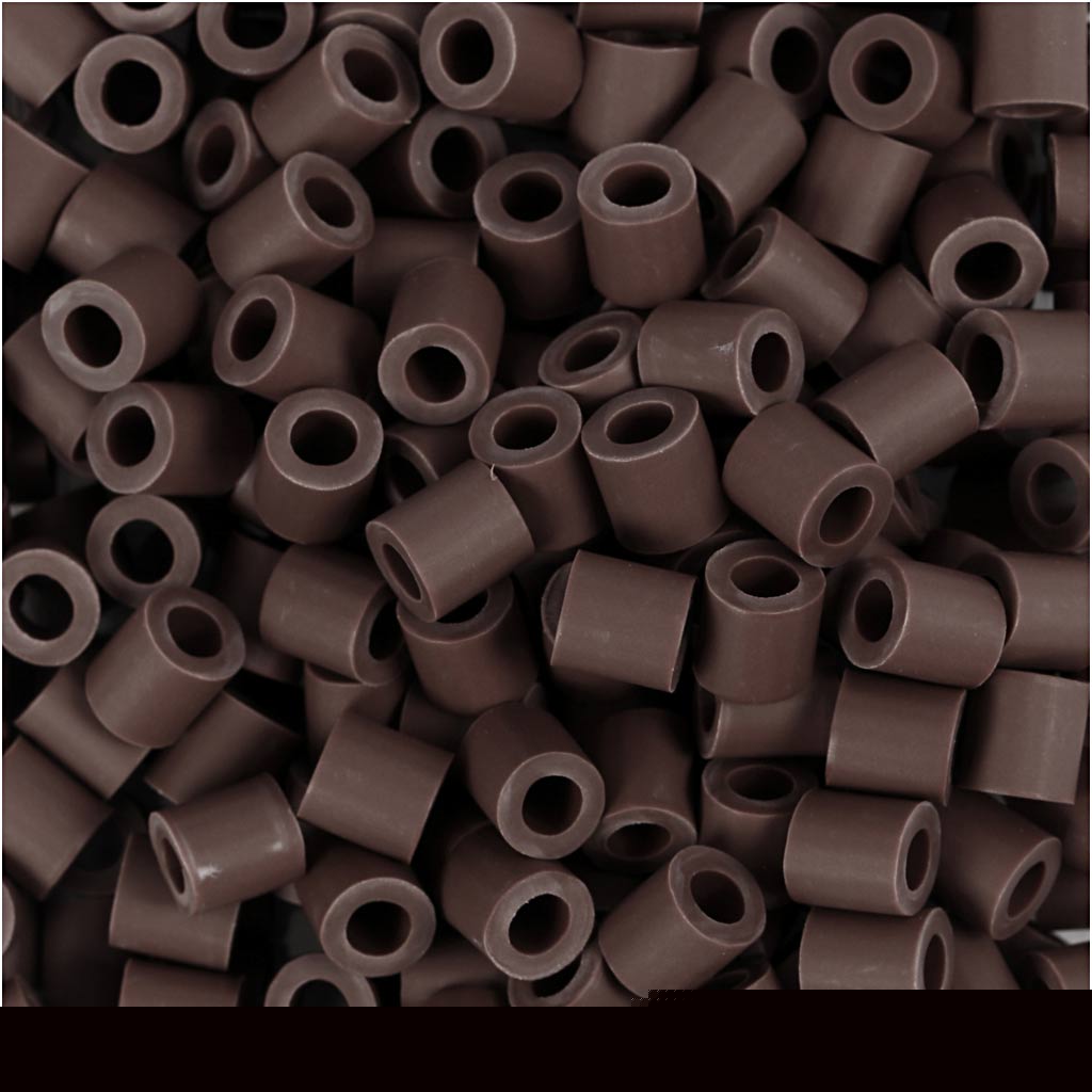 Creativ Company Https: www.cchobby.nl biobeads-van-nabbi-afm-5x5-mm-gatgrootte-2-5-mm-medium-bruin-1000-stuk-1-doos