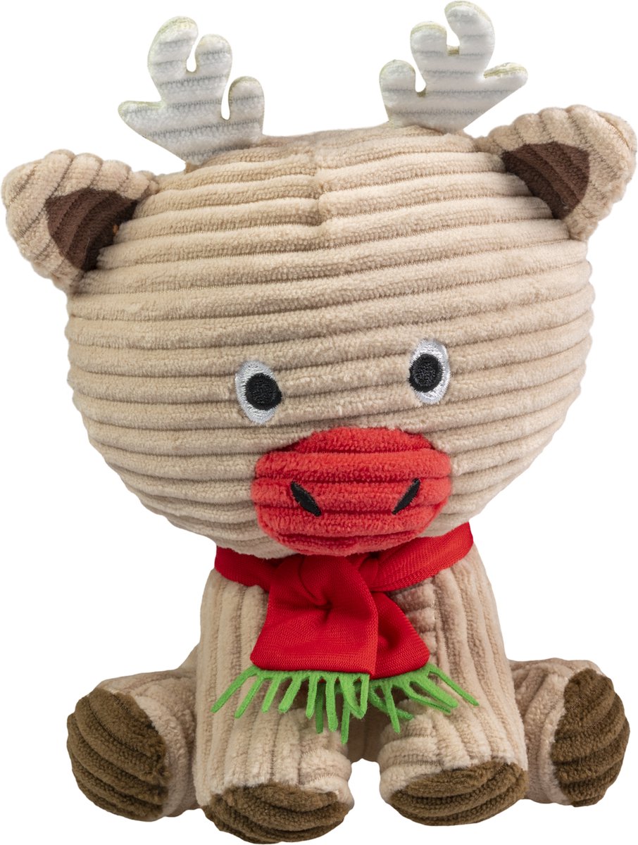 Lumo Stars lumo velvet christmas reindeer - classic - 15cm