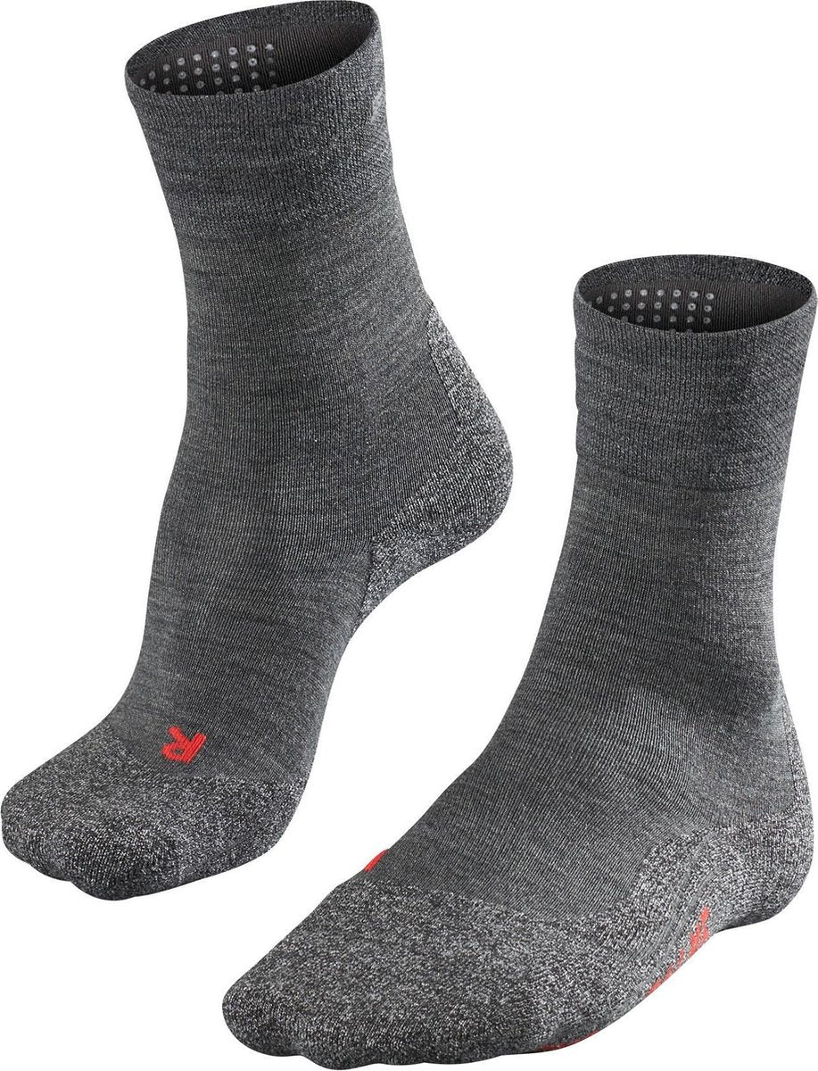 FALKE tk2 sensitive anti-blaar dik wol functioneel materiaal wandelsokken heren zwart - maat 44-45