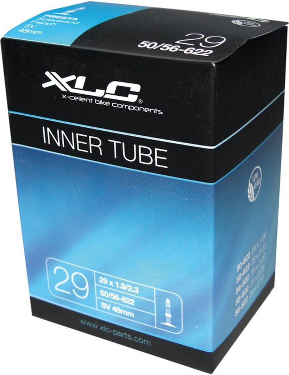 XLC vt-s29 binnenband - 29 inch - 50 56-622 - frans ventiel - geschikt voor mountainbikes (mtb)