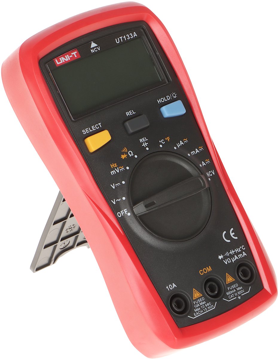 UNI-T ut-133a serie - multimeter - ncv - automatische bereikselectie - relatieve mode